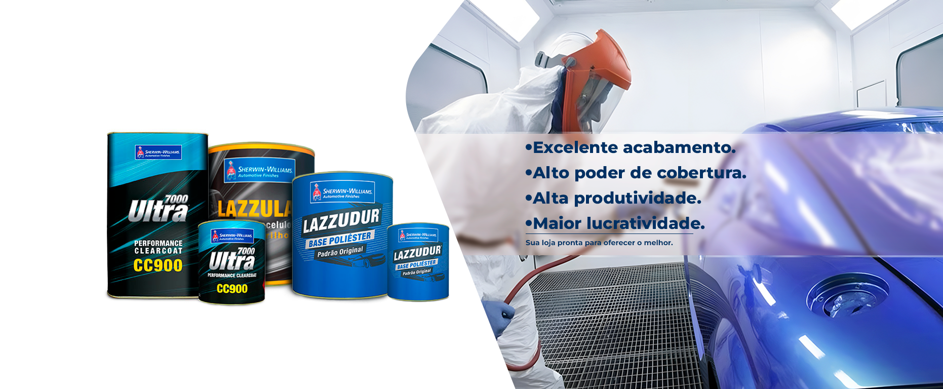 Imagem Banner Sherwin-Williams Automotive Finishes